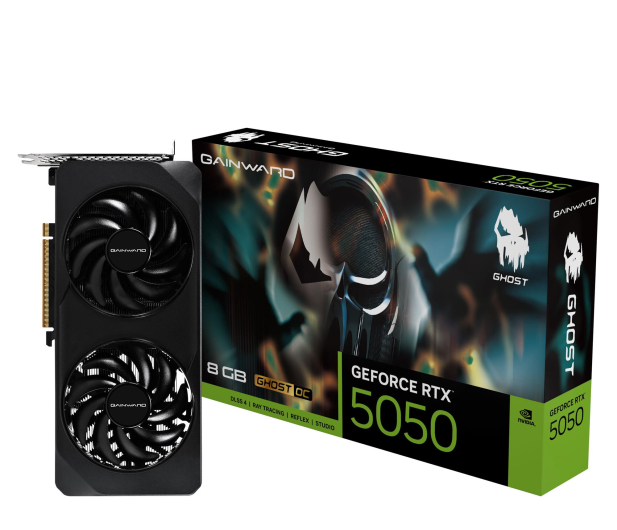 Gainward GeForce RTX 5050 Dual OC 8GB GDDR6 DLSS5 - 1344487 - zdjęcie